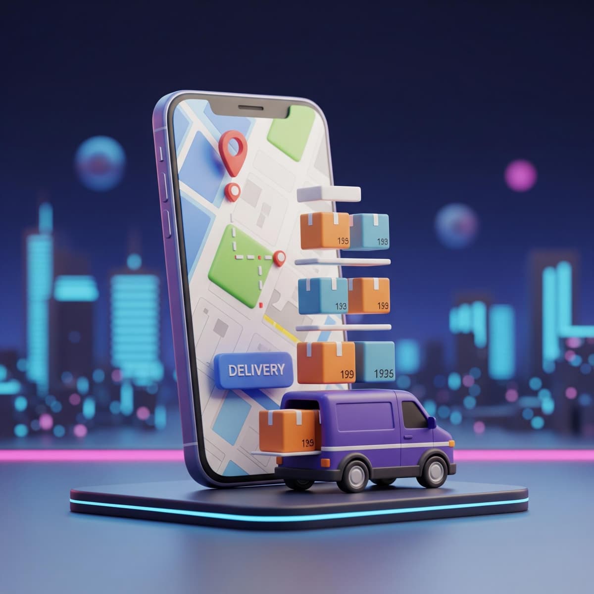 운송 오더 접수